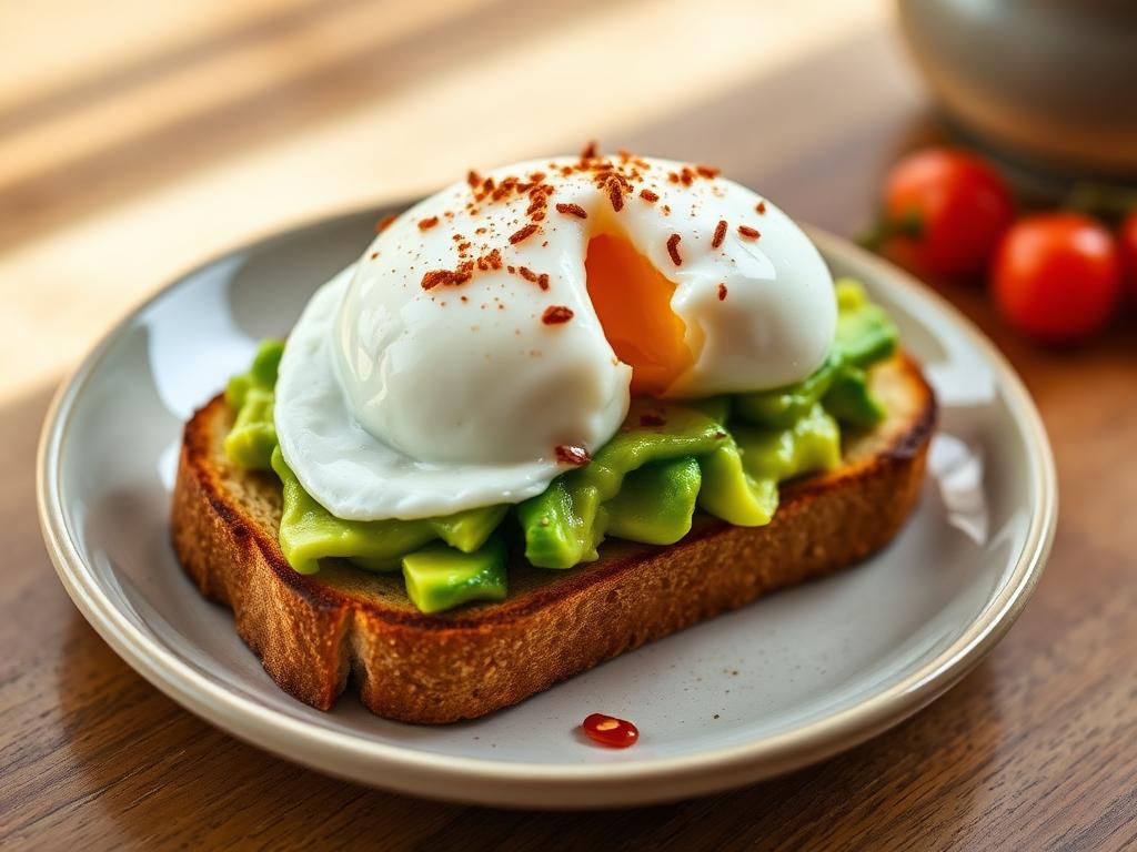 Avocado Toast with Poached Egg