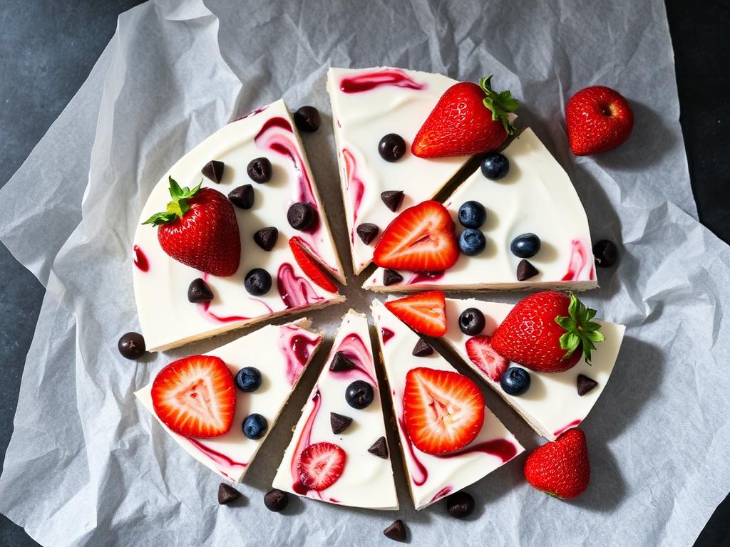 Frozen Greek Yogurt Bark